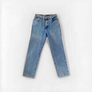 Vintage 90s Calvin Klein Jeans Size 12 Classic 100% Cotton Double Stonewash USA